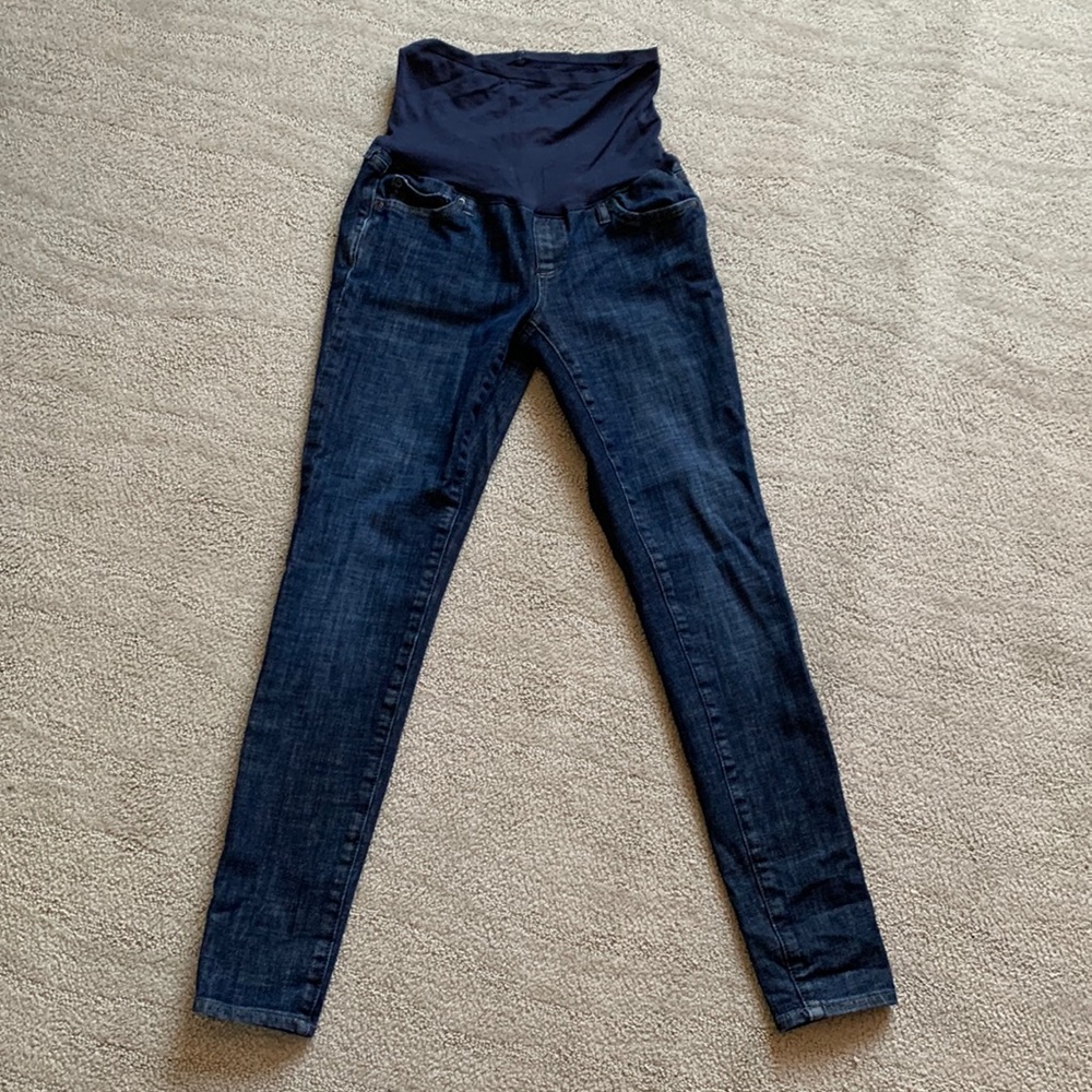 GAP Women's Skinny Jeans - Dark Blue